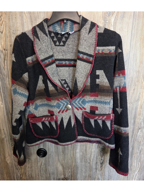 Rhonda Stark Jackets & Blazers - Vintage 90's Rhonda Stark Jacket Large? Aztec Southwestern Western Bolero Retro